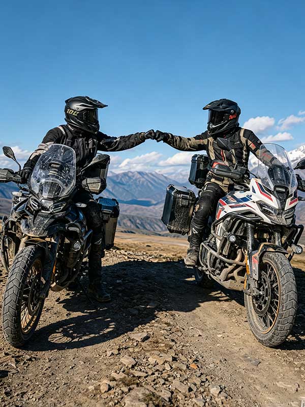 Motorcycle TPMS for Adventure Bikes: Why Tire Pressure Monitoring Matters Off the Beaten Path