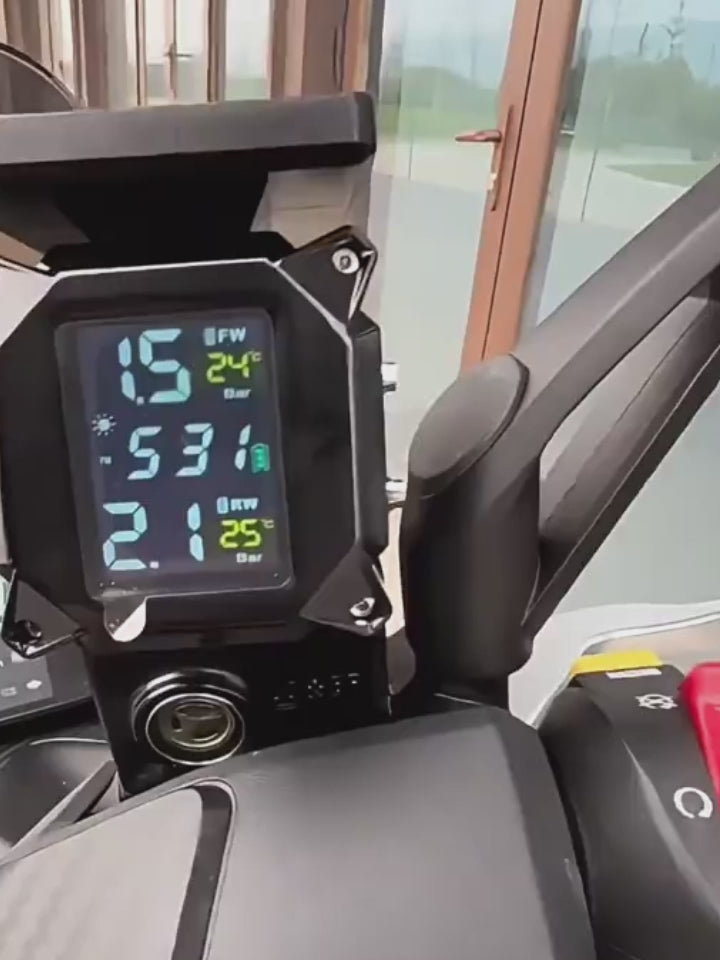 T5 Motorcycle TPMS (Solar Powered)